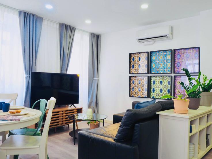 Misericórdia, Lisbon에 위치한 Building Travessa Convento de Jesus - ld-ninja-stays - 1262808 - LIS 유닛의 세련된 인테리어가 돋보이는 거실