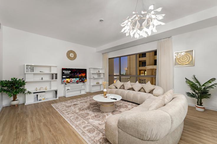 Al Sayorah Streetにある2件の寝室・家具付きアパート（1256787P、Dubai Marina、Dubai）写真 1枚