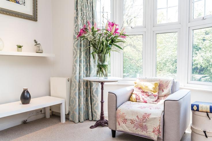 Elegantly designed living room with modern furnishings in an apartment at Building Crownstone Road - lettsgetsmart-limited - 1563263 in London Borough of Lambeth, London