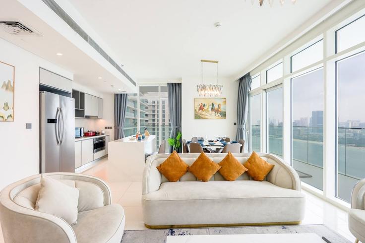 4 apartamento de un dormitorio amueblado en Tariaq Bedon Esm 1264932P , The Palm Jumeirah, Dubai, foto 1