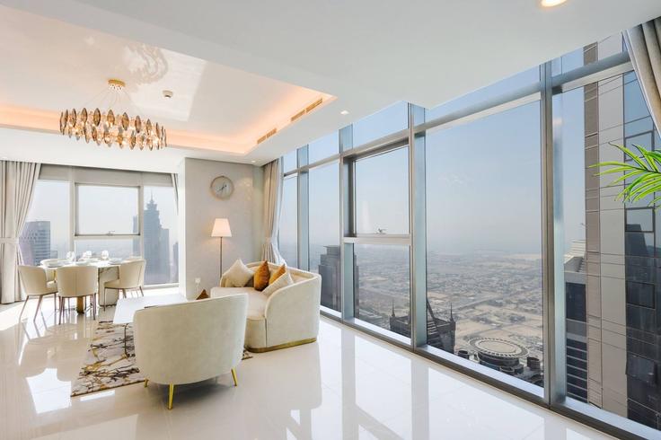 Al Mustaqbal Streetにある2件の寝室・家具付きアパート（1264981P、Business Bay、Dubai）写真 1枚