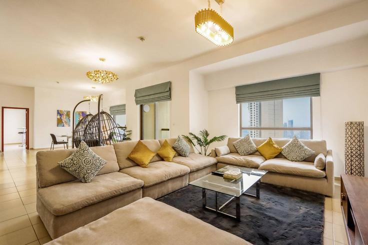 1 quarto mobiliado em apartamentos em Breih Street 1264971P, Dubai Marina, Dubai, foto 1