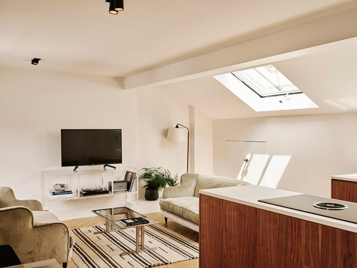 Salle de séjour élégante avec mobilier moderne dans un appartement à Building Harley Street - livingrooms - 1050074 à City of Westminster, London Salle de séjour élégante avec mobilier moderne dans un appartement à Building Harley Street - livingrooms - 1050074 à City of Westminster, London