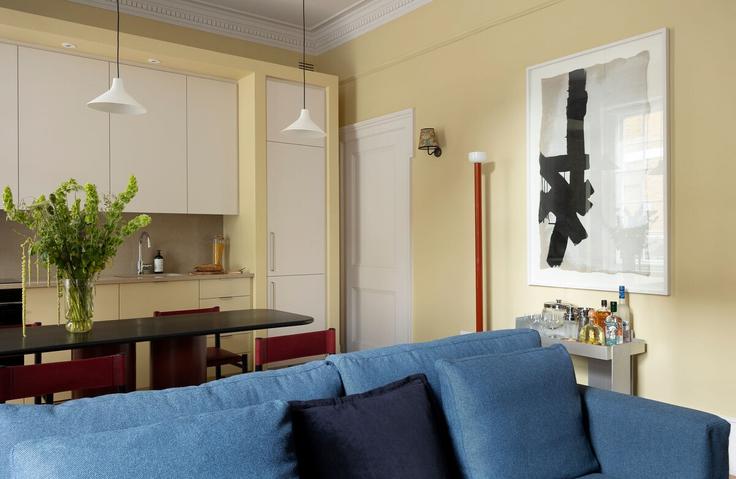 Salle de séjour élégante avec mobilier moderne dans un appartement à Building Devonshire Mews South - livingrooms - 1050088 à City of Westminster, London Salle de séjour élégante avec mobilier moderne dans un appartement à Building Devonshire Mews South - livingrooms - 1050088 à City of Westminster, London