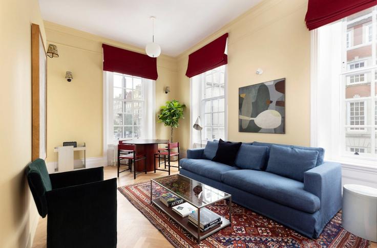 City of Westminster, London에 위치한 Building Weymouth Mews - livingrooms - 1050082 유닛의 세련된 인테리어가 돋보이는 거실