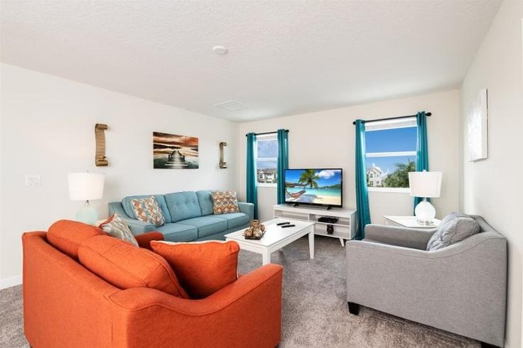 Salle de séjour élégante avec mobilier moderne dans un appartement à Building Moon Valley Drive - livly-housing - 1248317 - MCO à Four Corners, Four Corners Salle de séjour élégante avec mobilier moderne dans un appartement à Building Moon Valley Drive - livly-housing - 1248317 - MCO à Four Corners, Four Corners