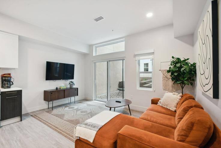 Denver, Denver에 위치한 Building Zuni Street - livly-housing - 1249146 - DEN 아파트의 세련된 인테리어가 돋보이는 거실