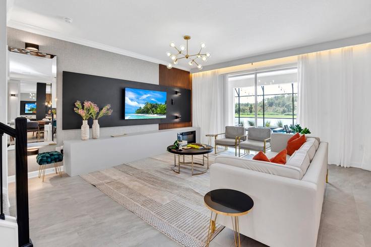 Building Protagonist Street - livly-housing - 1248858 - MCO adresindeki bir dairede modern mobilyalarla zarif bir şekilde tasarlanmış oturma odası Kissimmee, Kissimmee Building Protagonist Street - livly-housing - 1248858 - MCO adresindeki bir dairede modern mobilyalarla zarif bir şekilde tasarlanmış oturma odası Kissimmee, Kissimmee