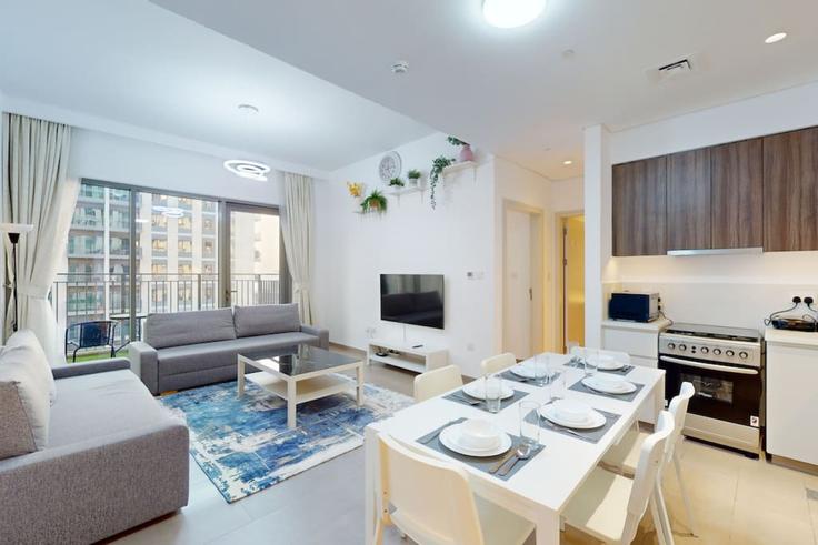 1 chambre appartement meublé à Tariaq Bedon Esm 1050597P , Dubai Hills Estate, Dubai, photo 1