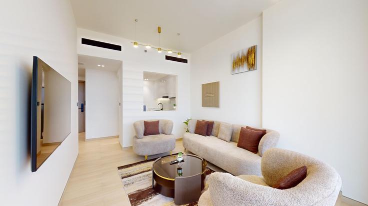 Bijada Boulevard Southにある1件の寝室・家具付きアパート(1050529P、Jumeirah Village、Dubai)写真 1枚 Bijada Boulevard Southにある1件の寝室・家具付きアパート(1050529P、Jumeirah Village、Dubai)写真 1枚
