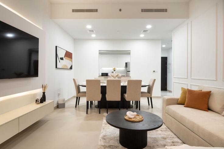 Downtown Dubai, Dubai 소재 Building Burj Khalifa Boulevard - luxelivingcollection - 1287066 - DXB 유닛에 마련된, 현대적인 가구로 꾸며진 우아한 디자인의 거실