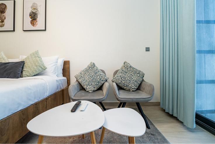 Möblierte Studio-Wohnung in Tariaq Bedon Esm 1516074P , Nad Al Sheba, Dubai, Foto 1