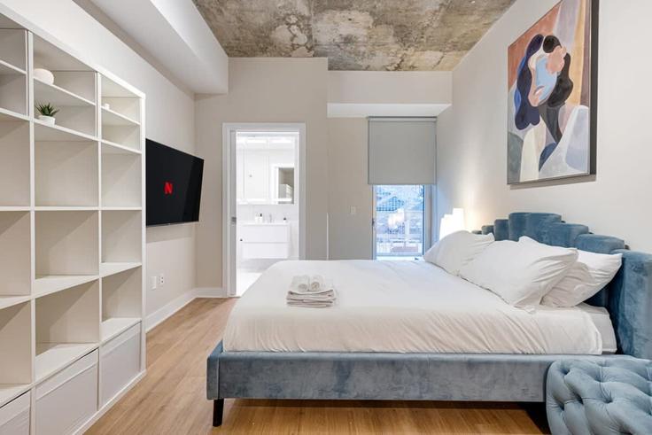 1 möblierte Einzimmerwohnung in Rue William 1254788P , Ville-Marie, Montreal, Foto 1