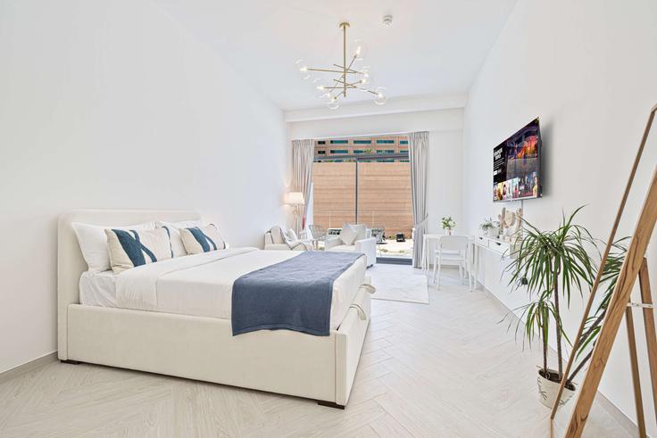 Stüdyo mobilyalı daire Tariaq Bedon Esm 1132812P , Jumeirah Village, Dubai, fotoğraf 1