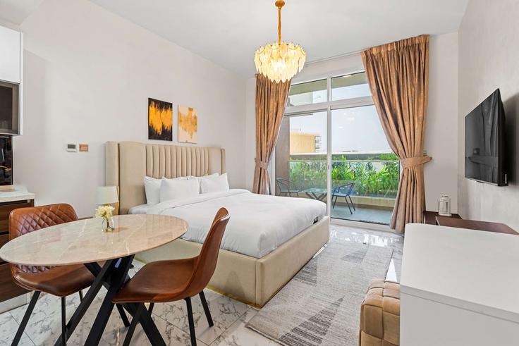 1 yatak odalı mobilyalı daire Tariaq Bedon Esm 1379460P , Al Barsha South Third, Dubai, fotoğraf 1