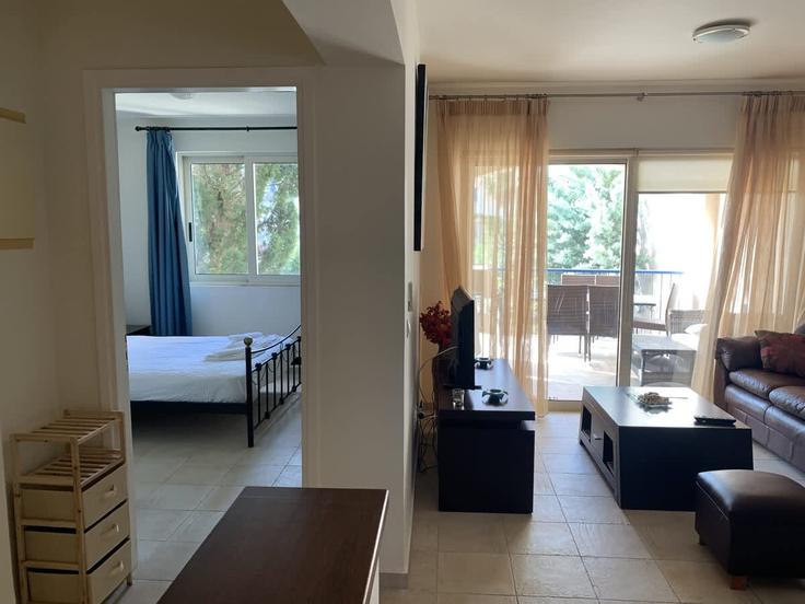 Elegant gestaltetes Wohnzimmer mit moderner Einrichtung in einer Wohnung im Building Aphrodite - markos-management - 1647405 in Maleme, Chania Elegant gestaltetes Wohnzimmer mit moderner Einrichtung in einer Wohnung im Building Aphrodite - markos-management - 1647405 in Maleme, Chania