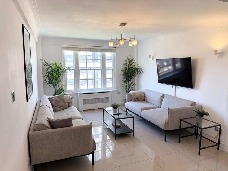 City of Westminster, London에 위치한 Building Norfolk Crescent - mayfair-stays - 1533821 유닛의 세련된 인테리어가 돋보이는 거실