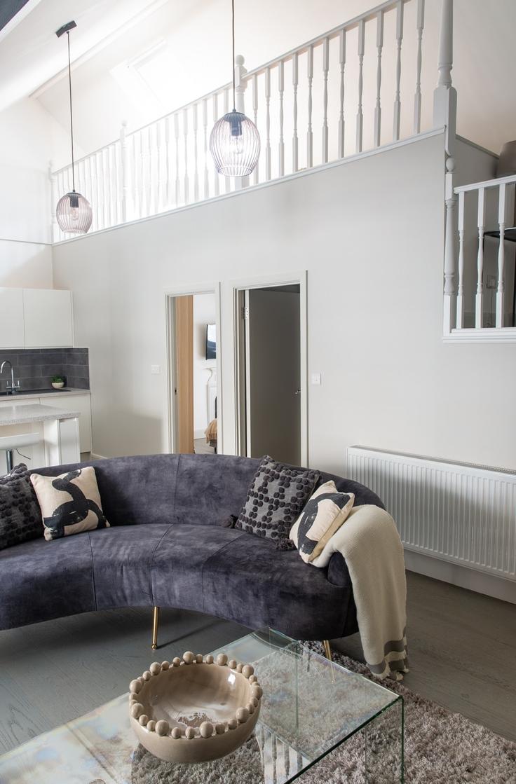 Building South Audley Street - mayfair-stays - 1468478 adresindeki bir dairede modern mobilyalarla zarif bir şekilde tasarlanmış oturma odası City of Westminster, London
