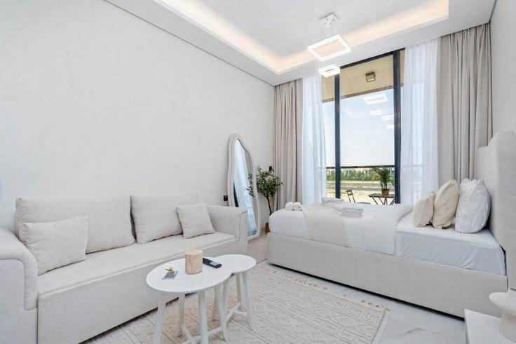 Salle de séjour élégante avec mobilier moderne dans un appartement à Building Hessa Street - medini-homes - 1697749 à Al Hebiah Second, Dubai Salle de séjour élégante avec mobilier moderne dans un appartement à Building Hessa Street - medini-homes - 1697749 à Al Hebiah Second, Dubai