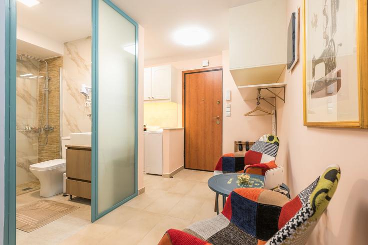 Thessalonikisにある1件の寝室・家具付きアパート（1257448P、Central Athens、Athens）写真 1枚