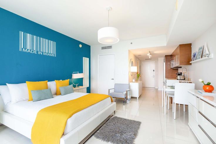 Miami Miami에 위치한 Brickell Avenue 1240495P의 가구가 완비된 스튜디오 유닛, 사진 1 Miami Miami에 위치한 Brickell Avenue 1240495P의 가구가 완비된 스튜디오 유닛, 사진 1