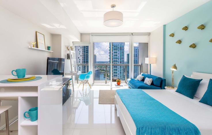 Studio meublé à Brickell Avenue 1240473P, Miami, Miami, photo 1 Studio meublé à Brickell Avenue 1240473P, Miami, Miami, photo 1