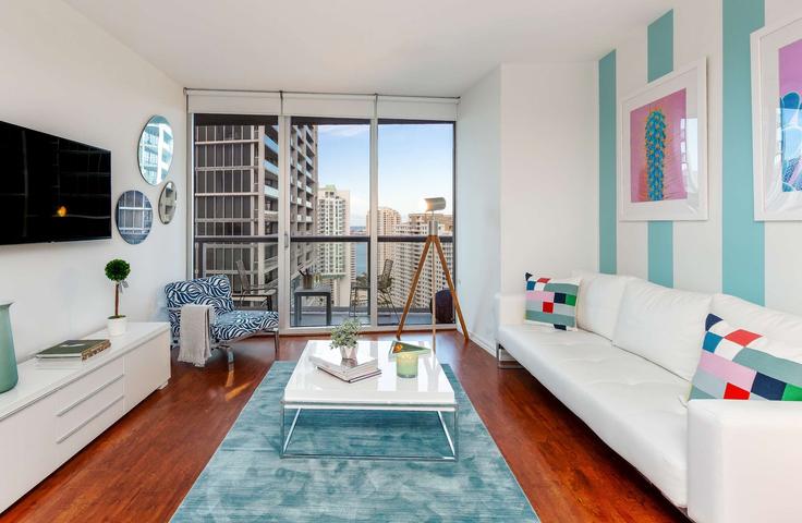 1 bedroom furnished apartment in Brickell Avenue 1240497P, Miami, Miami, photo 1