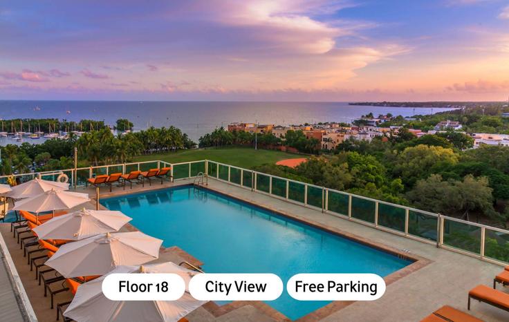 1 möblierte Einzimmerwohnung in McFarlane Road 1240600P , Miami, Miami, Foto 1