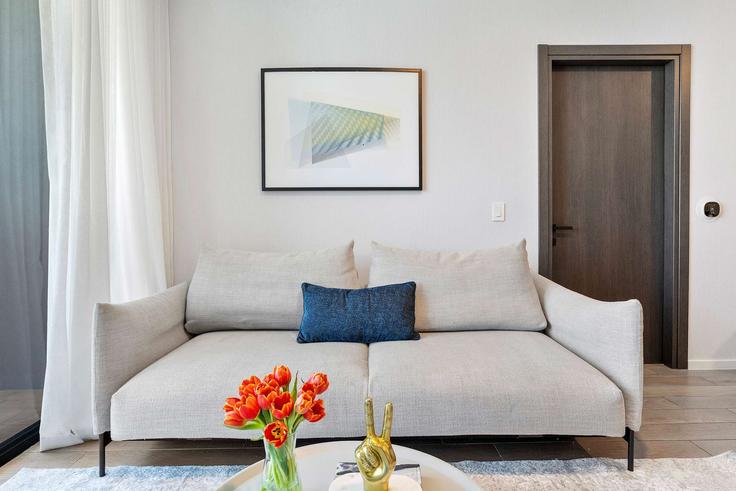 Miami MiamiのBuilding Northeast 5th Street - miami-vacation-rentals - 1302337 - MIAのアパートメントにある、モダンな家具を備えたエレガントなデザインのリビングルーム Miami MiamiのBuilding Northeast 5th Street - miami-vacation-rentals - 1302337 - MIAのアパートメントにある、モダンな家具を備えたエレガントなデザインのリビングルーム