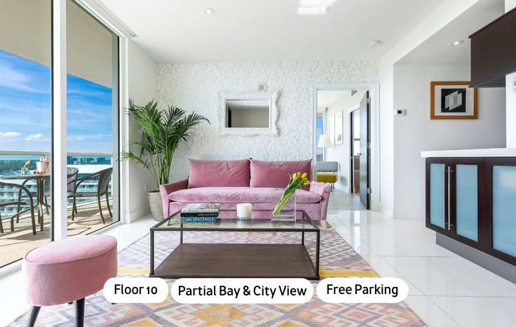 Miami, Miami 소재 Building McFarlane Road - miami-vacation-rentals - 1240510 - MIA 유닛에 마련된, 현대적인 가구로 꾸며진 우아한 디자인의 거실