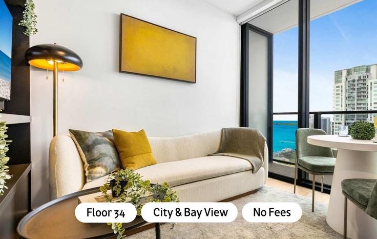 Miami, Miami 소재 Building Northeast 5th Street - miami-vacation-rentals - 1240714 - MIA 유닛에 마련된, 현대적인 가구로 꾸며진 우아한 디자인의 거실 Miami, Miami 소재 Building Northeast 5th Street - miami-vacation-rentals - 1240714 - MIA 유닛에 마련된, 현대적인 가구로 꾸며진 우아한 디자인의 거실