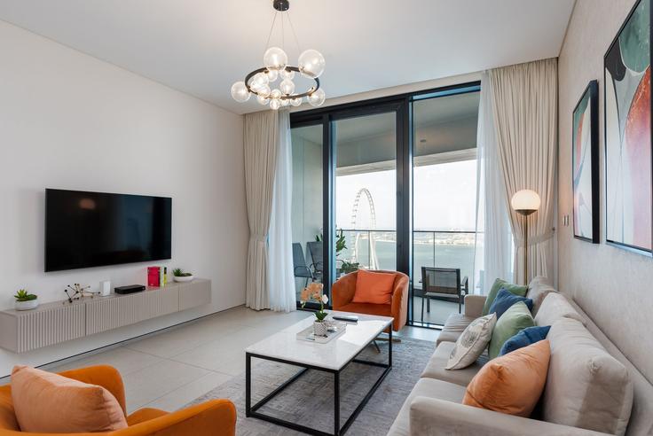 Al Mamsha Streetにある3件の寝室・家具付きアパート(1296461P、Dubai Marina、Dubai)写真 1枚 Al Mamsha Streetにある3件の寝室・家具付きアパート(1296461P、Dubai Marina、Dubai)写真 1枚