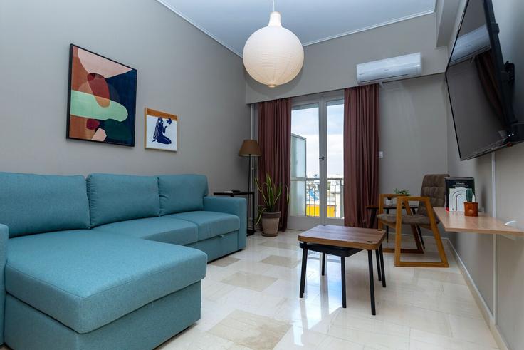1 yatak odalı mobilyalı daire Dikearchou 1226751P , Central Athens, Athens, fotoğraf 1
