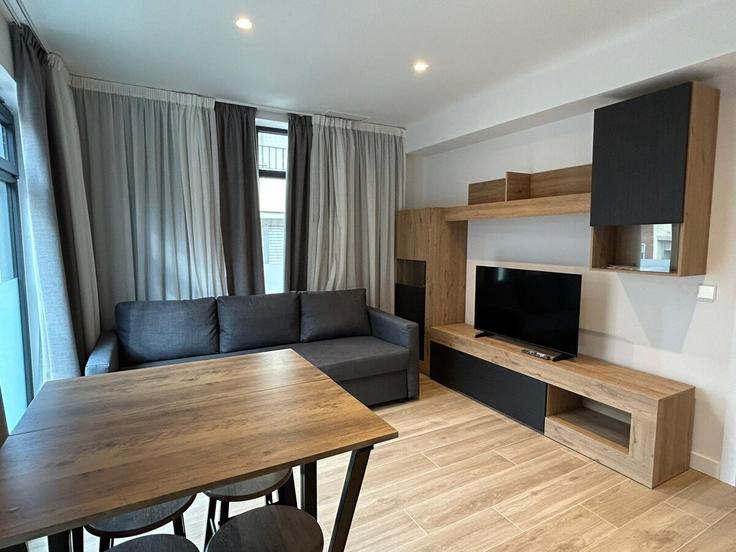 Salle de séjour élégante avec mobilier moderne dans un appartement à Building Calle de Sarria - mitra-mc-sl - 1436023 à Fuencarral-El Pardo, Madrid Salle de séjour élégante avec mobilier moderne dans un appartement à Building Calle de Sarria - mitra-mc-sl - 1436023 à Fuencarral-El Pardo, Madrid
