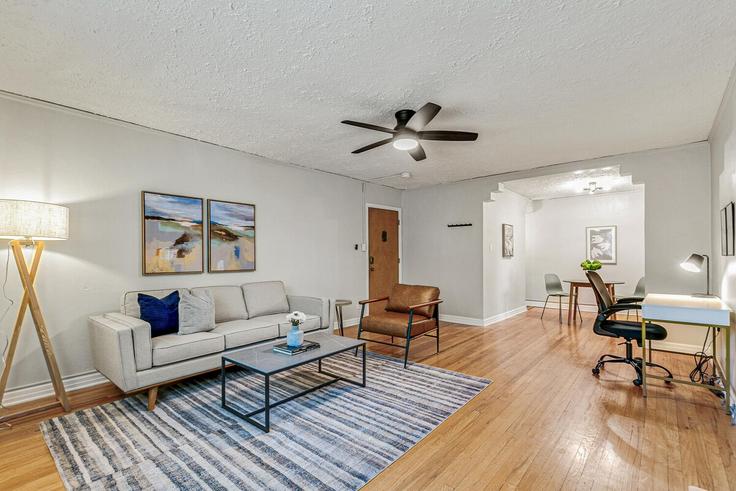 2 quarto mobiliado em apartamentos em East 17th Avenue 1243907P, Denver, Denver, foto 1