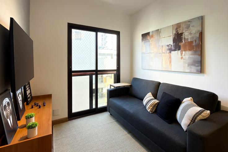 Salle de séjour élégante avec mobilier moderne dans un appartement à Building Rua Guarará - mon-apart-homes-llc - 1596842 à Jardim Paulista, São Paulo Salle de séjour élégante avec mobilier moderne dans un appartement à Building Rua Guarará - mon-apart-homes-llc - 1596842 à Jardim Paulista, São Paulo