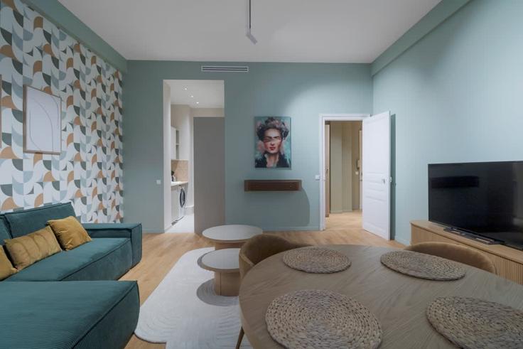 Rue de la Pompeにある1件の寝室・家具付きアパート（1297478P、16th arrondissement、Paris）写真 1枚