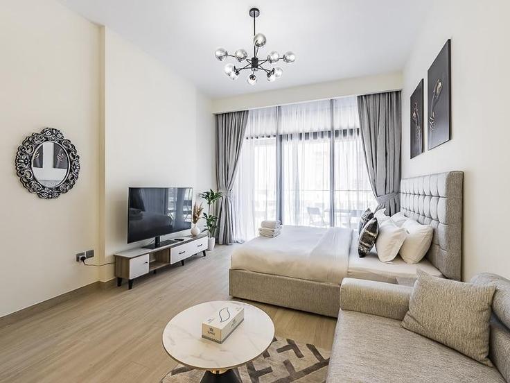 Möblierte Studio-Wohnung in Tariaq Bedon Esm 1494714P , Nad Al Sheba, Dubai, Foto 1