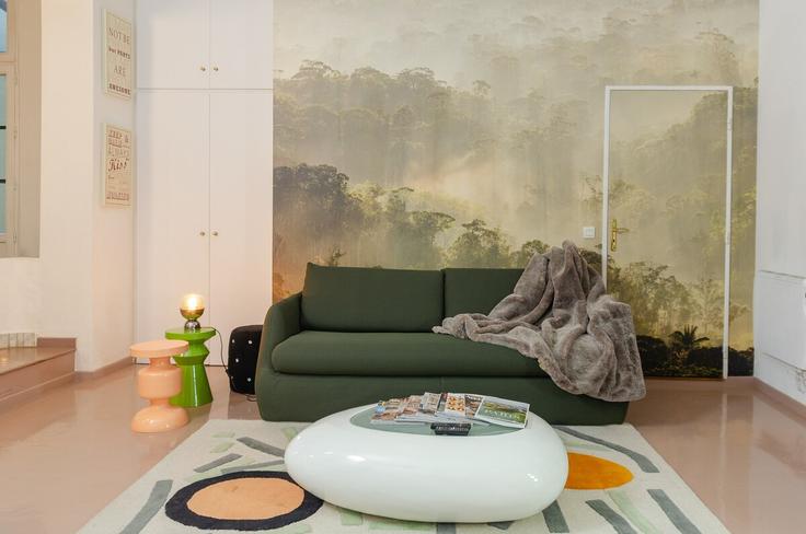 Paris 2nd arrondissementのBuilding Rue de la Jussienne - mr-apartments - 1239943のアパートメントにある、モダンな家具を備えたエレガントなデザインのリビングルーム Paris 2nd arrondissementのBuilding Rue de la Jussienne - mr-apartments - 1239943のアパートメントにある、モダンな家具を備えたエレガントなデザインのリビングルーム