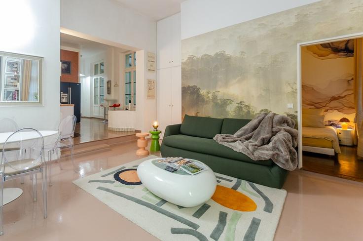 Salle de séjour élégante avec mobilier moderne dans un appartement à Building Rue de la Jussienne - mr-apartments - 1239943 à 2nd arrondissement, Paris Salle de séjour élégante avec mobilier moderne dans un appartement à Building Rue de la Jussienne - mr-apartments - 1239943 à 2nd arrondissement, Paris
