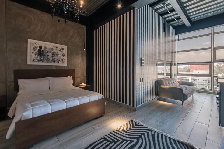Mexico City Mexico City에 위치한 Eje Central Lázaro Cárdenas 1515000P의 1침실 가구 완비 유닛, 사진 1