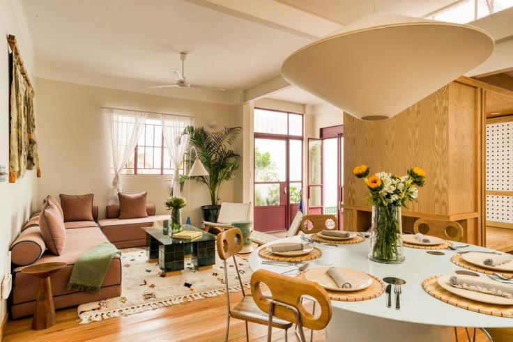 Mexico City, Mexico City에 위치한 Building Privada Fernando Montes de Oca 23 - mr-wmain - 1493295 유닛의 세련된 인테리어가 돋보이는 거실 Mexico City, Mexico City에 위치한 Building Privada Fernando Montes de Oca 23 - mr-wmain - 1493295 유닛의 세련된 인테리어가 돋보이는 거실