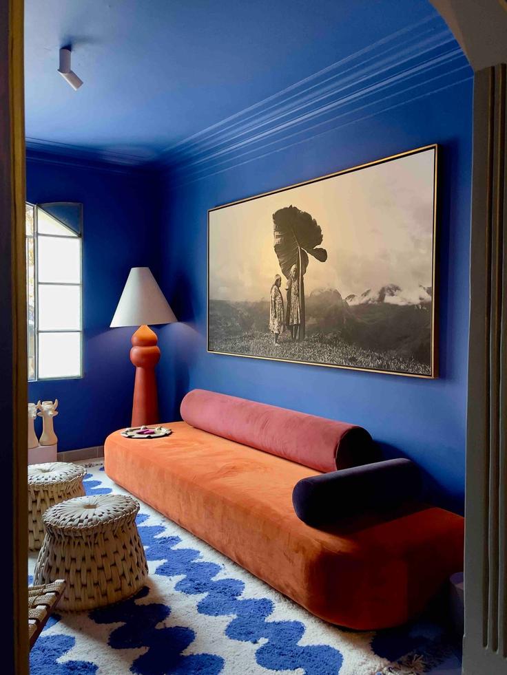 Salle de séjour élégante avec mobilier moderne dans un appartement à Building Yautepec 50 - mr-wmain - 1493252 à Mexico City, Mexico City