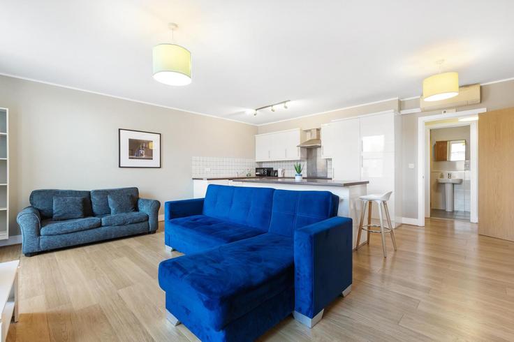 Elegant gestaltetes Wohnzimmer mit moderner Einrichtung in einer Wohnung im Building Clapham Road - mx-lettings-limited-1 - 1566456 in London Borough of Lambeth, London Elegant gestaltetes Wohnzimmer mit moderner Einrichtung in einer Wohnung im Building Clapham Road - mx-lettings-limited-1 - 1566456 in London Borough of Lambeth, London