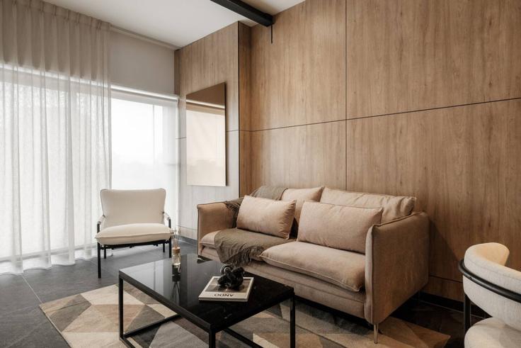 Mexico City Mexico CityのBuilding Salamanca - myla-stays - 1356982のアパートメントにある、モダンな家具を備えたエレガントなデザインのリビングルーム Mexico City Mexico CityのBuilding Salamanca - myla-stays - 1356982のアパートメントにある、モダンな家具を備えたエレガントなデザインのリビングルーム