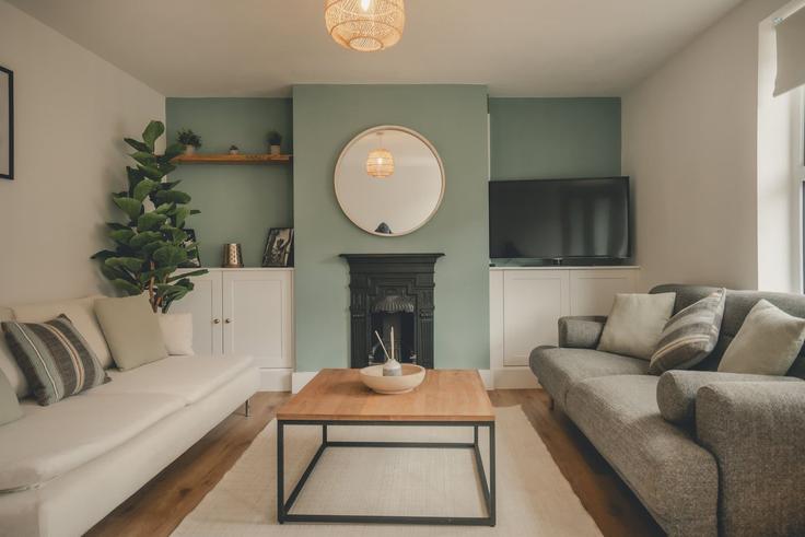 Cherwell District, Banbury에 위치한 Building Centre Street - mypropertyhost - 1270622 - LON 유닛의 세련된 인테리어가 돋보이는 거실