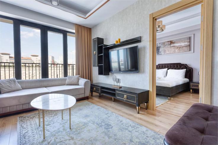 Building Sinop Sokak - new-inn - 1419553 adresindeki bir dairede modern mobilyalarla zarif bir şekilde tasarlanmış oturma odası Başakşehir, İstanbul Building Sinop Sokak - new-inn - 1419553 adresindeki bir dairede modern mobilyalarla zarif bir şekilde tasarlanmış oturma odası Başakşehir, İstanbul