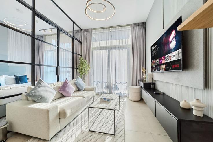 1 bedroom furnished apartment in Tariaq Bedon Esm 1060819P, Dubai Hills Estate, Dubai, photo 1