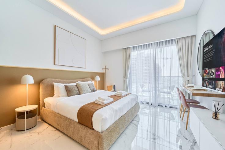 1 möblierte Einzimmerwohnung in Tariaq Bedon Esm 1291572P , Nad Al Sheba, Dubai, Foto 1