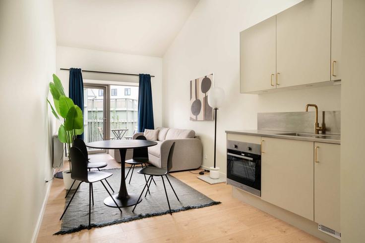 Building Titangade - nomad-properties - 1696537 adresindeki bir dairede modern mobilyalarla zarif bir şekilde tasarlanmış oturma odası Copenhagen, Copenhagen Building Titangade - nomad-properties - 1696537 adresindeki bir dairede modern mobilyalarla zarif bir şekilde tasarlanmış oturma odası Copenhagen, Copenhagen